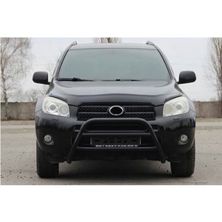 Defensa Delantera WT022 Negra (Acero Inoxidable) Toyota Rav 4 2006-2013 foto 3