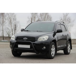 Defensa Delantera WT022 Negra (Acero Inoxidable) Toyota Rav 4 2006-2013 foto 1
