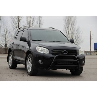 Defensa Delantera WT022 Negra (Acero Inoxidable) Toyota Rav 4 2006-2013 foto 2