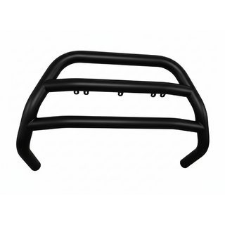 Defensa delantera baja WT017 Negra (acero inoxidable) Mercedes Sprinter W906 2006–2018