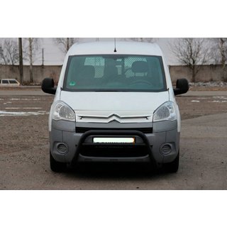 Defensa Delantera WT007 Negra (Acero Inoxidable) foto 3