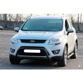 Defensa Delantera WT007 Negra (Acero Inoxidable) foto 3