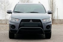 Mitsubishi Outlander 2006-2012 Defensa Delantera WT007 Negra (Acero Inoxidable) foto 2