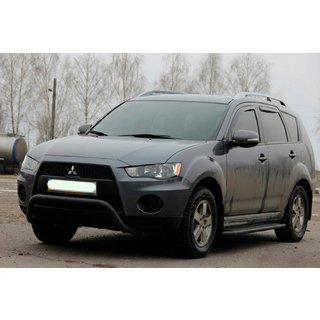 Defensa Delantera WT007 Negra (Acero Inoxidable) foto 4