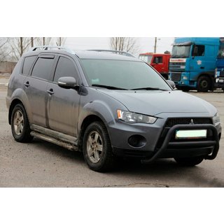 Defensa Delantera WT007 Negra (Acero Inoxidable) foto 1