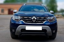 Renault Duster 2008–2017 Defensa Delantera ST011 Negra (Acero Inoxidable) foto 3