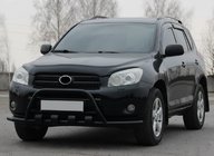 Toyota Rav 4 2006-2013 Defensa Delantera WT-ST15 Negra (Acero Inoxidable) foto 2