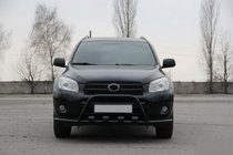 Toyota Rav 4 2006-2013 Defensa Delantera WT-ST15 Negra (Acero Inoxidable) foto 3
