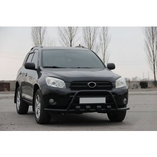 Defensa Delantera WT-ST15 Negra (Acero Inoxidable) Toyota Rav 4 2006-2013 foto 1