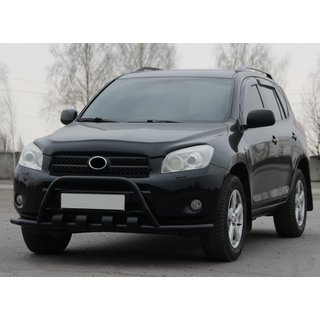 Defensa Delantera WT-ST15 Negra (Acero Inoxidable) Toyota Rav 4 2006-2013 foto 2