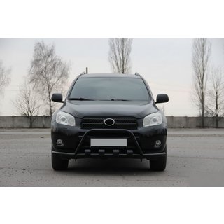 Defensa Delantera WT-ST15 Negra (Acero Inoxidable) Toyota Rav 4 2006-2013 foto 3