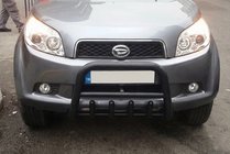 Daihatsu Terios 2006-2017 Defensa Delantera QT006 Negra (Acero Inoxidable) foto 5