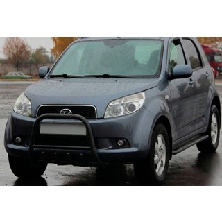 Defensa Delantera QT006 Negra (Acero Inoxidable) Daihatsu Terios 2006-2017 foto 1
