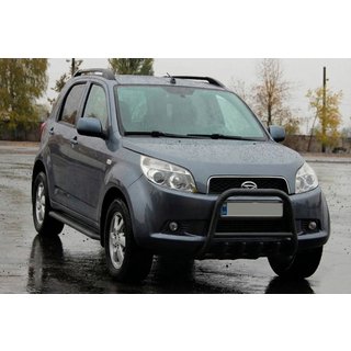 Defensa Delantera QT006 Negra (Acero Inoxidable) Daihatsu Terios 2006-2017 foto 3