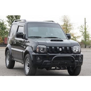 Defensa Delantera QT006 Negra (Acero Inoxidable) foto 2