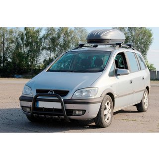 Defensa Delantera QT006 Negra (Acero Inoxidable) foto 2