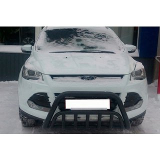 Defensa Delantera WT002 Negra (Acero Inoxidable) foto 3