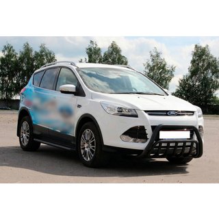 Defensa Delantera WT002 Negra (Acero Inoxidable) foto 2