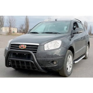 Defensa Delantera WT002 Negra (Acero Inoxidable) Geely Emgrand X7 2011- foto 1