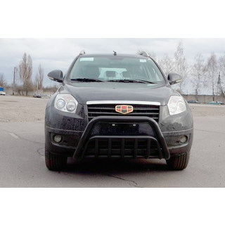 Defensa Delantera WT002 Negra (Acero Inoxidable) Geely Emgrand X7 2011- foto 2