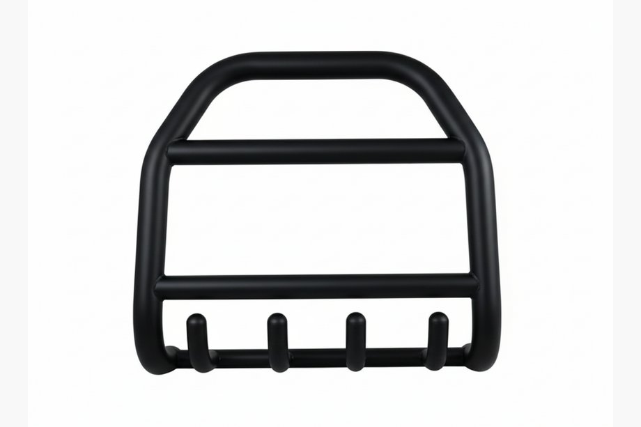 Hyundai IX-35 2010-2015 Defensa Delantera QT007 Negra (Acero Inoxidable) Image