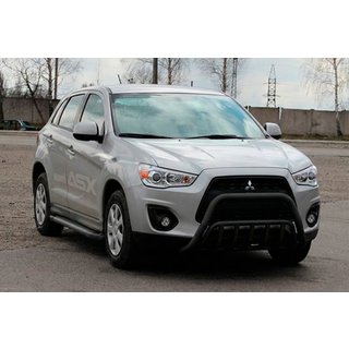 Defensa Delantera WT002 Negra (Acero Inoxidable) foto 1
