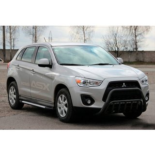Defensa Delantera WT002 Negra (Acero Inoxidable) foto 3