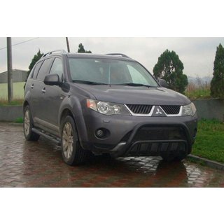 Defensa Delantera WT002 Negra (Acero Inoxidable) foto 1