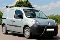 Renault Kangoo 2008–2020 Defensa Delantera WT002 Negra (Acero Inoxidable) foto 1