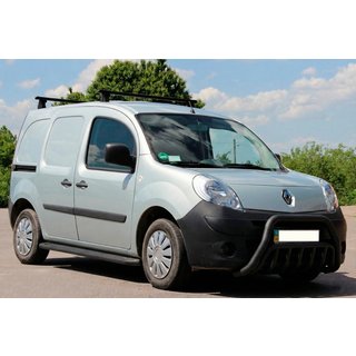 Defensa Delantera WT002 Negra (Acero Inoxidable) Renault Kangoo 2008–2020 foto 1