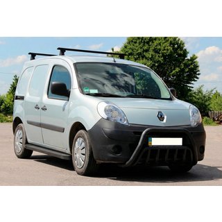 Defensa Delantera WT002 Negra (Acero Inoxidable) Renault Kangoo 2008–2020 foto 4