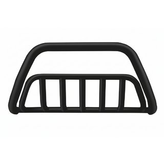 Defensa Delantera WT002 Negra (Acero Inoxidable) Volkswagen Crafter 2006-2016 foto 2