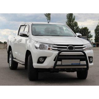 Defensa Delantera WT010 Negra (Acero Inoxidable) foto 1