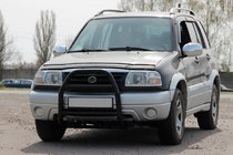 Suzuki Vitara 1998-2006 Defensa Delantera QT007 Negra (Acero Inoxidable) foto 1
