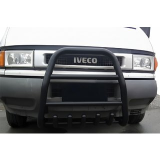 Defensa Delantera QT007 Negra Iveco Daily 1999-2006