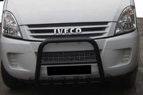 Iveco Daily 2006-2014 Defensa Delantera QT007 Negra foto 1