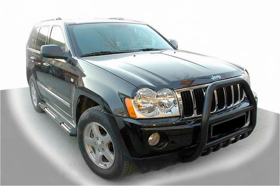 Jeep Grand Cherokee WK 2004-2010 Defensa Delantera QT007 Negra Image