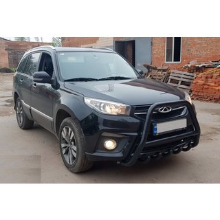 Defensa Delantera WT009 Negra (Acero Inoxidable) foto 2