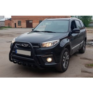 Defensa Delantera WT009 Negra (Acero Inoxidable) foto 3