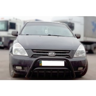 Defensa Delantera WT002 Negra (2006-2013, Acero Inoxidable) foto 1