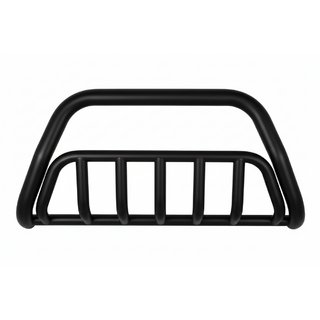 Defensa Delantera WT002 Negra (2006-2013, Acero Inoxidable) Kia Carnival 2002-2013 foto 3
