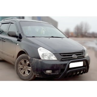 Defensa Delantera WT002 Negra (2006-2013, Acero Inoxidable) foto 2