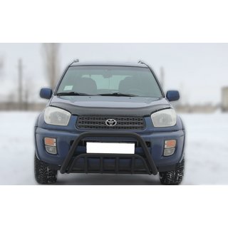 Defensa Delantera WT002 Negra (Acero Inoxidable) Toyota Rav 4 2001-2005 foto 1