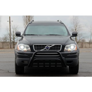Defensa Delantera WT002 Negra (Acero Inoxidable) Volvo XC90 2002-2014 foto 2