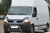 Opel Movano 2004-2010 Defensa Delantera WT003 (Acero Inoxidable) foto 4