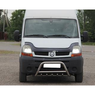 Defensa Delantera WT003 (Acero Inoxidable) Opel Movano 2004-2010 foto 1