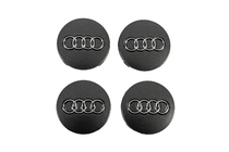 Audi Tapacubos centrales 60/58mm grafito ad5957g (juego de 4) foto 1