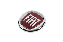 Fiat Emblema (Rojo, con Montaje) 120 mm foto 2