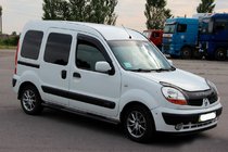 Renault Kangoo 1998-2008 Barras Laterales Black (2 uds, Acero Inoxidable) foto 1