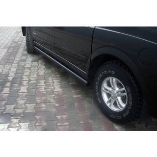 Barras Laterales Black (2 uds, acero inoxidable) SsangYong Action 2005-2018 foto 1